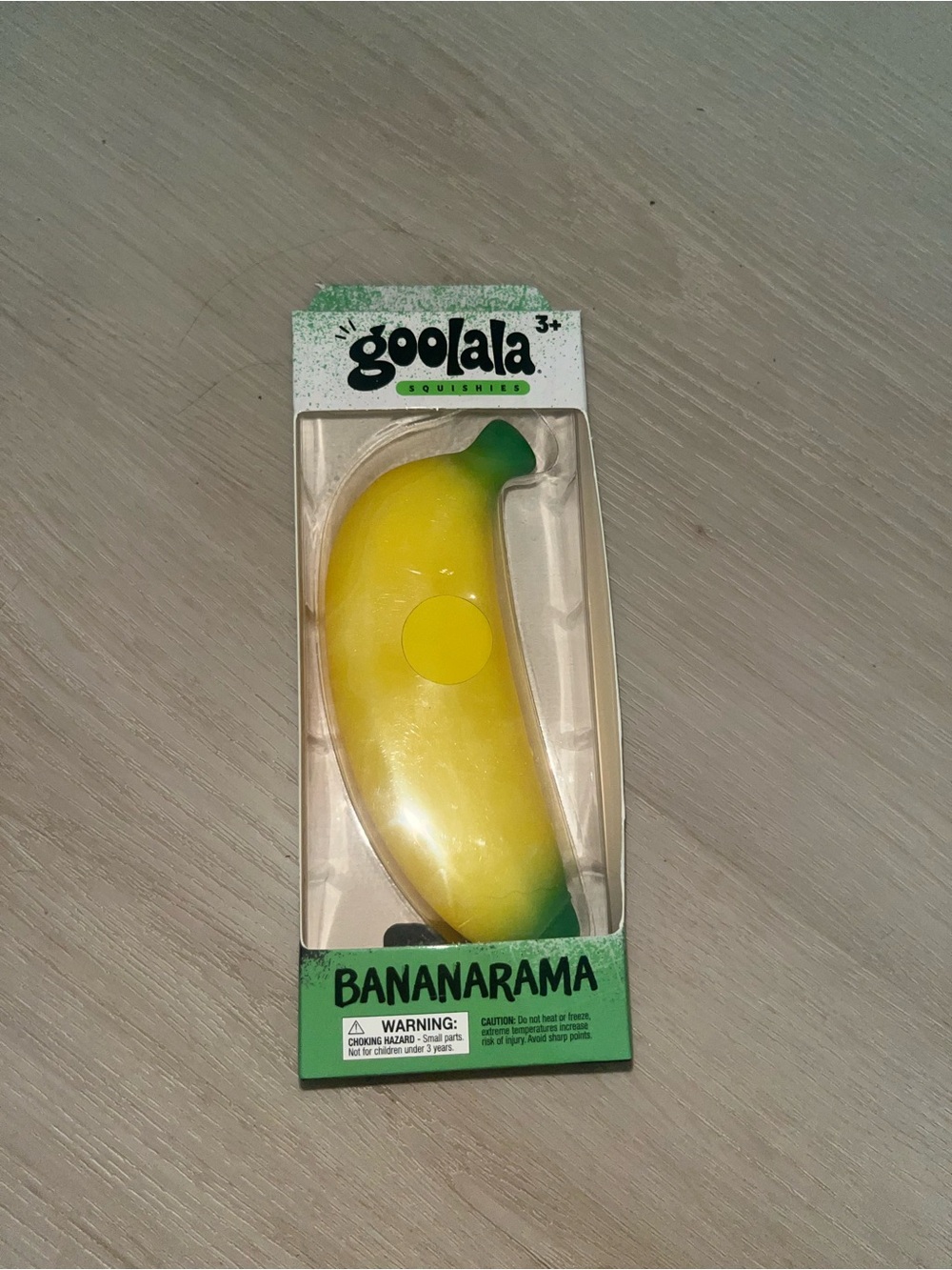 Goolala Bananarama Banana Squishy Toy - Yellow/Green